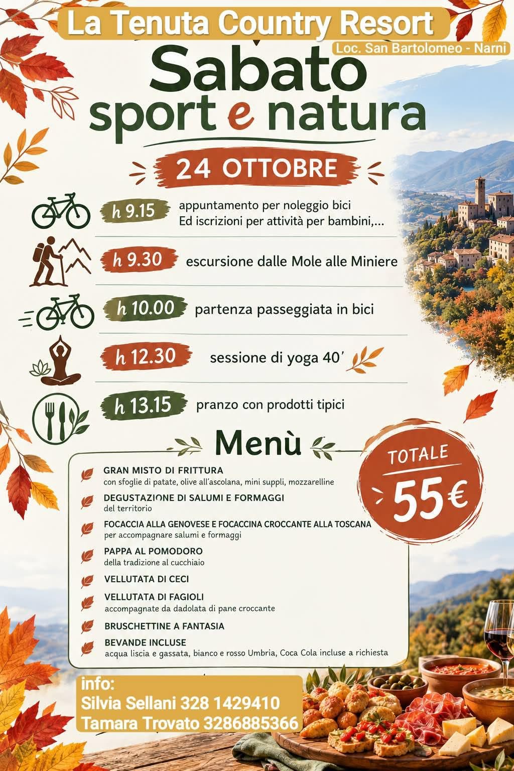 SABATO SPORT E SALUTE 24 OTTOBRE 2026